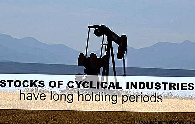 Tip investování # 344: Zásoby cyklických průmyslových odvětví mají dlouhé období držení
