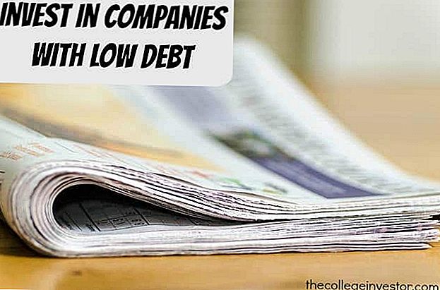 Tip investování # 346: Investujte do společností s nízkým dluhem