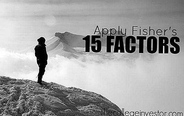 Pelaburan Petua # 354: Memohon 15 Faktor Fisher