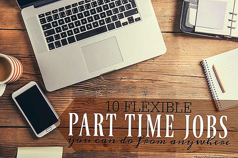 10 elastīgās nepilna laika darba vietas, ko jūs varat darīt no jebkuras vietas