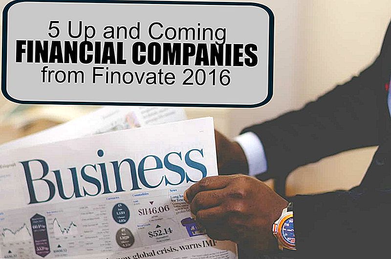 5 Up And Coming #FinTech entreprises de Finovate 2016