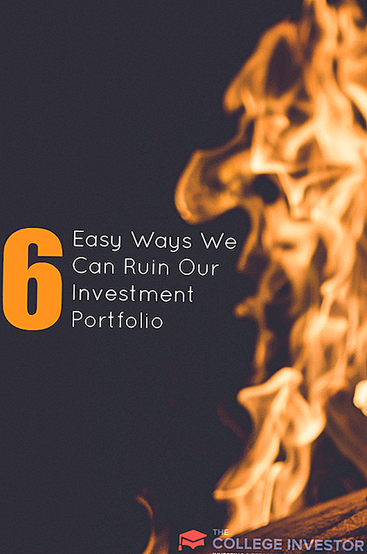 6 jednoduchých způsobů, jak můžeme zničit naše investiční portfolio
