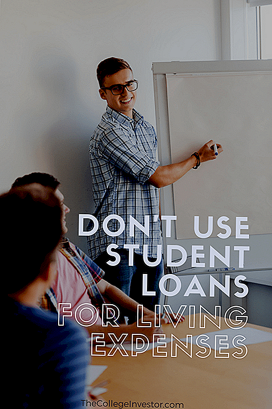 Ne pas utiliser les prêts aux étudiants pour payer les frais de subsistance
