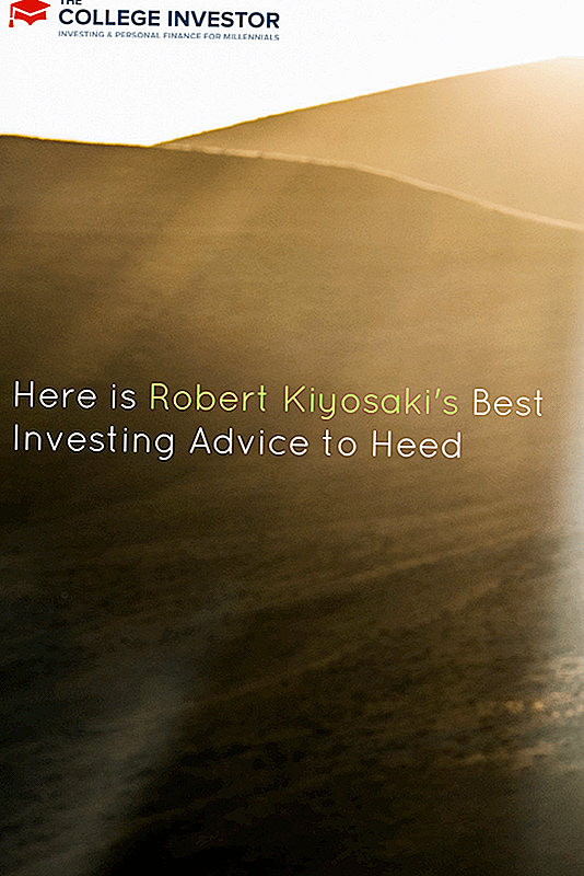 Šeit ir Robert Kiyosaki labākais investīciju padoms Heed
