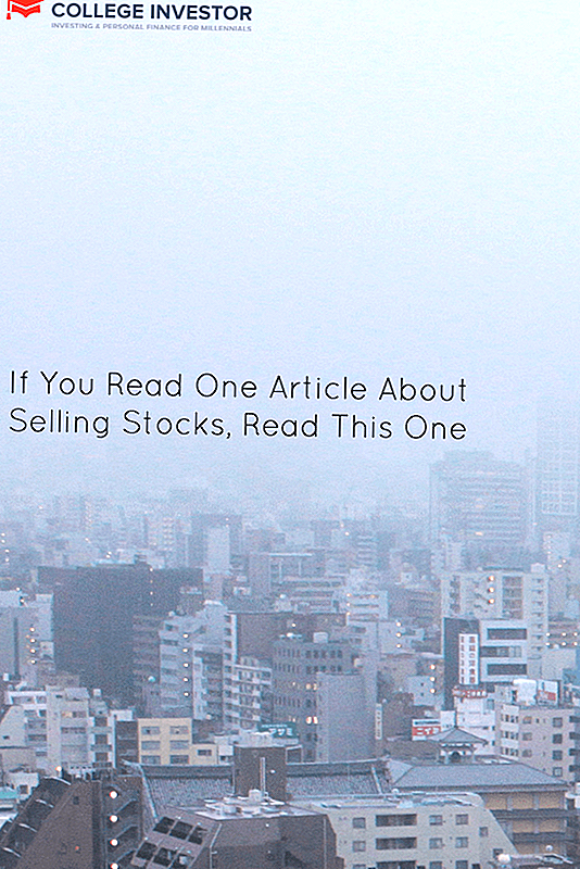 Pokud čtete jeden článek o prodeji akcií, přečtěte si tento