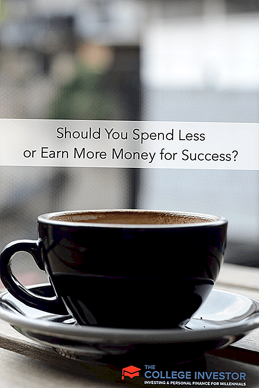 Skal du bruge mindre eller tjene flere penge til succes?