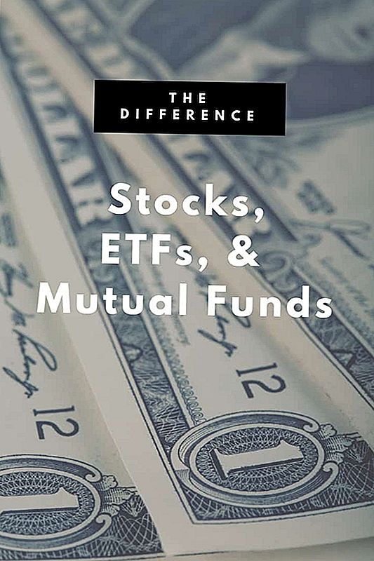 Atšķirība starp akcijām, ETF un savstarpējiem fondiem