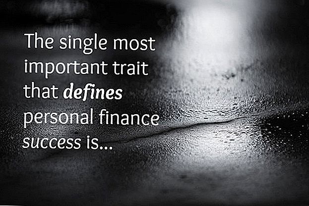 Le trait unique le plus important qui définit le succès de Personal Finance
