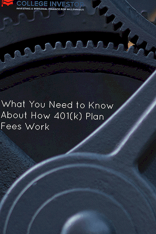 Co potřebujete vědět o tom, jak 401 (k) plánují poplatky