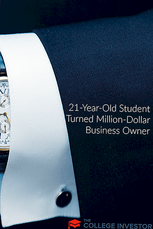 Pelajar yang berusia 21 tahun itu telah menukar pemilik perniagaan berjuta-juta dolar