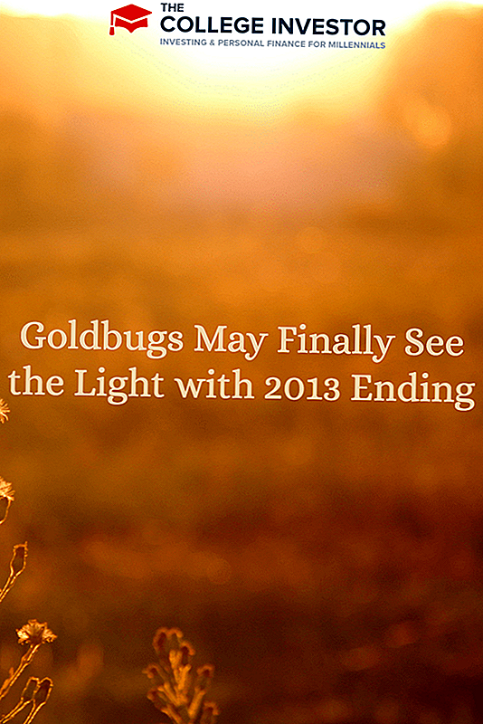 Goldbugs mohou konečně vidět světlo s koncem roku 2013