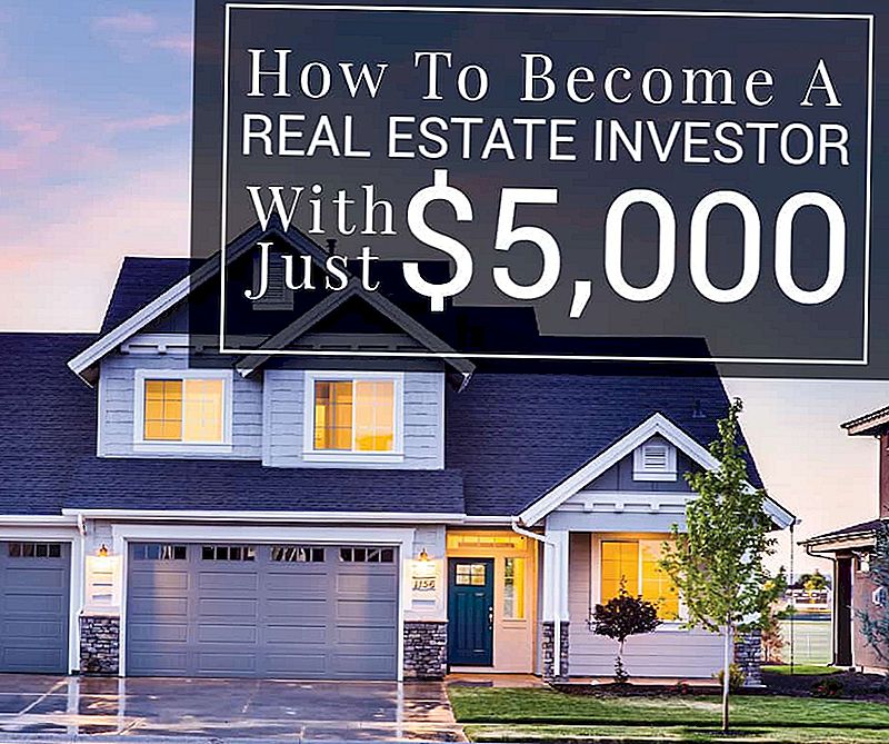 Sådan bliver en fast ejendom investor med kun $ 5.000