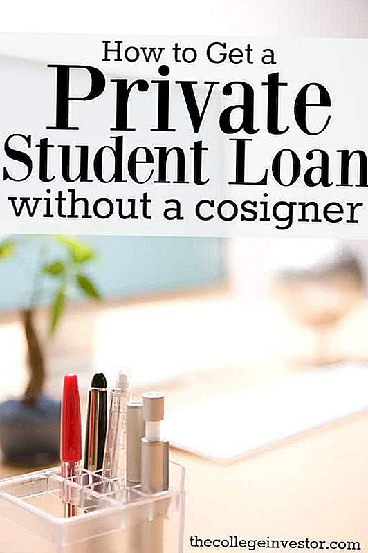 Jak získat soukromé studentské půjčky bez Cosigner