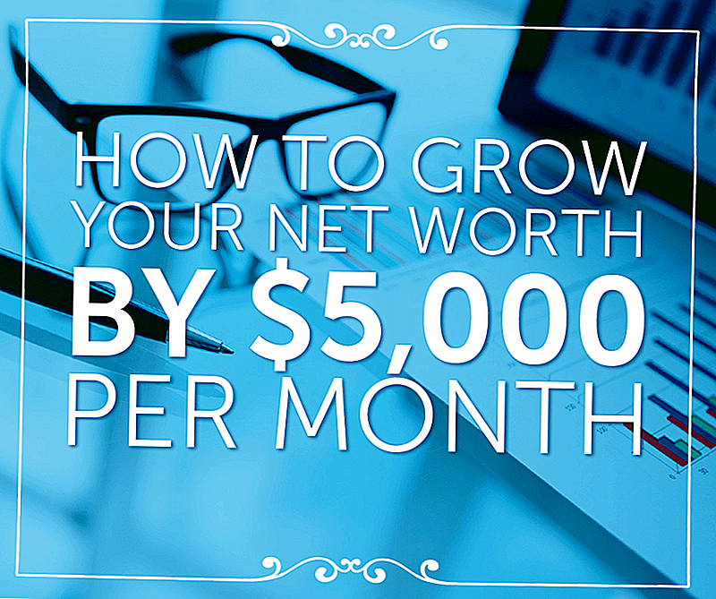 كيف ينمو قيمة صافية بمبلغ 5000 دولار في الشهر
