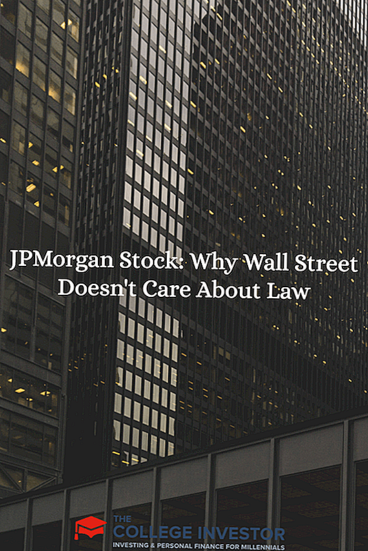 JPMorgan Stock: Hvorfor Wall Street ikke bryr sig om lov