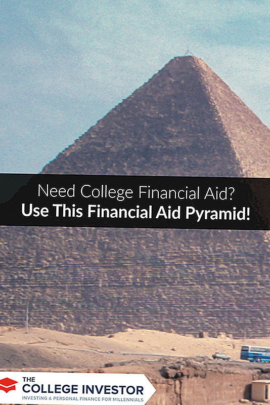 Potřebujete vysokoškolskou finanční pomoc? Použijte tuto pyramidu finanční pomoci!