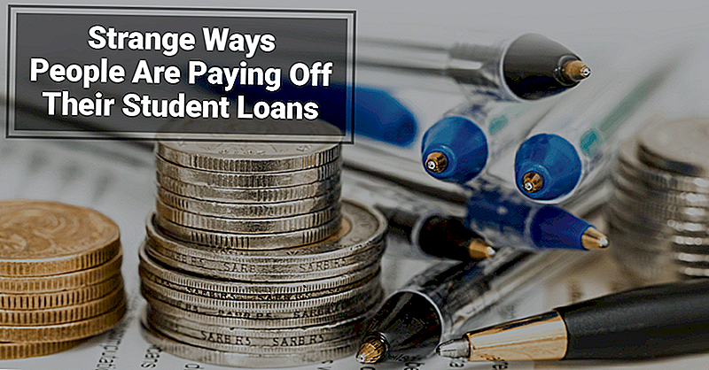 Čudne načine Ljudi plaćaju dugovanje studentskog kredita