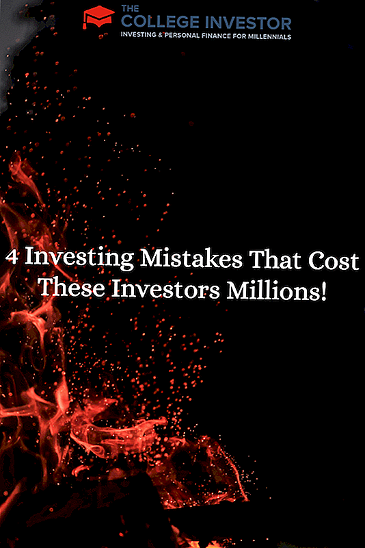 4 investice chyby, které stojí tyto investory miliony!