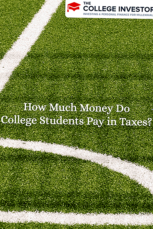 Hvor mange penge gør universitetsstuderende betale i skat?