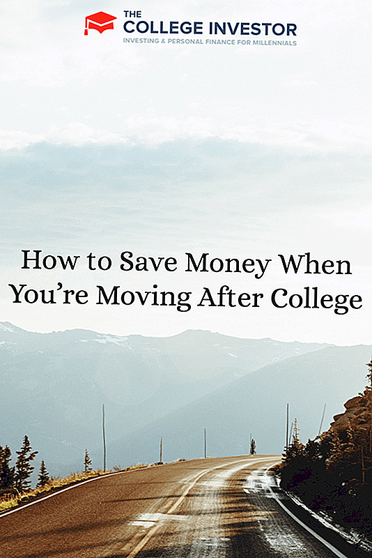 Comment économiser de l'argent lorsque vous déménagez après le collège
