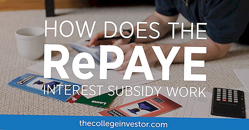 Hvordan fungerer RePAYE Student Loan Interest Subsidy?