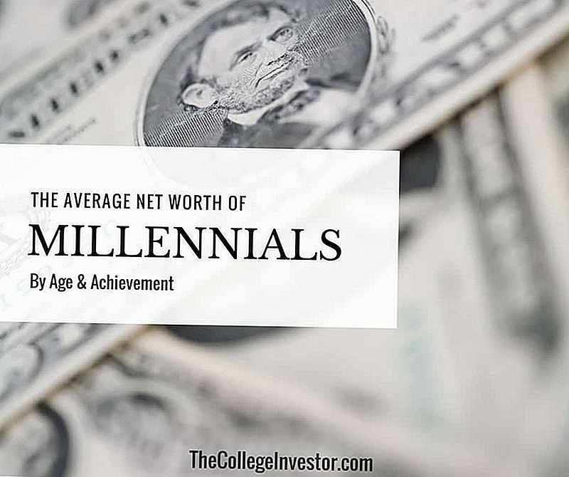 La valeur nette moyenne des millennials par âge