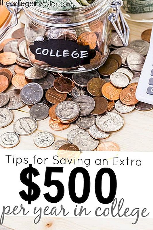 Trik Mudah untuk Simpan Lebih $ 500 Setiap Tahun Di Kolej