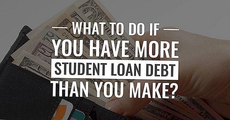 Ko darīt, ja jums ir vairāk studentu aizdevuma parāda nekā jūs veicat?