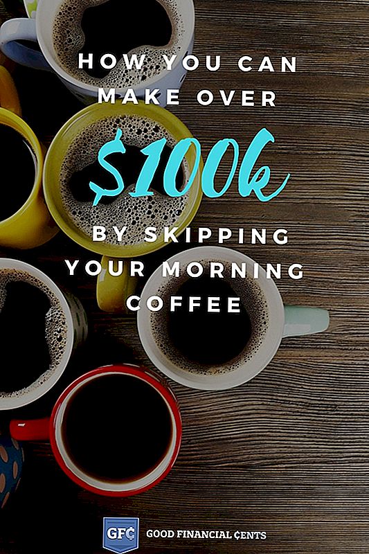 Kā jūs varat veikt vairāk nekā 100000 $, izlaidot jūsu rīta kafiju