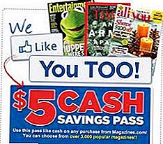 GRATUIT 5 $ Chèque de Magazines.com