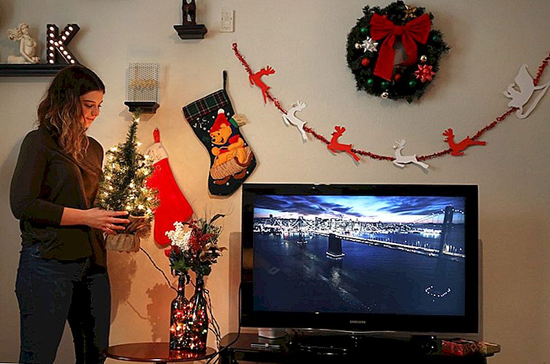Deck the Halls: How I Decorated My Apartment for Christmas for Under $ 25