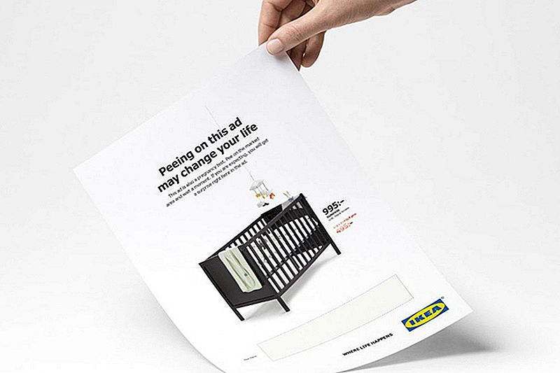 IKEA vuole che le donne incinte facciano pipì su una rivista per uno sconto per la culla