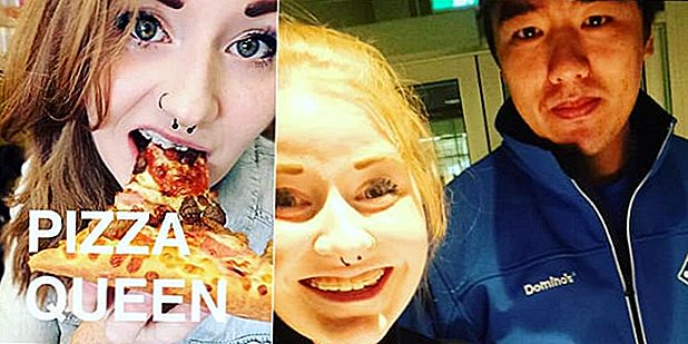 "Jeg har nået min ultimative lykke": Denne pige har lige vundet gratis Pizza i et år, og hun er STOKED