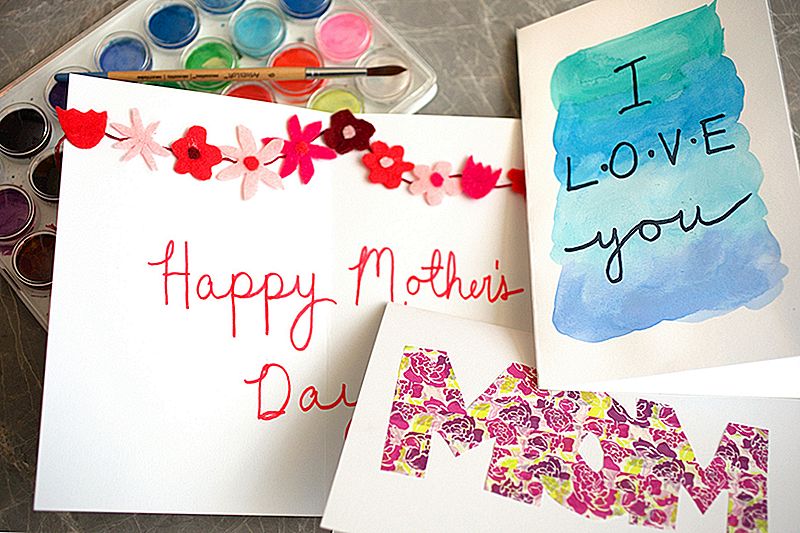 5 DIY Majčin dan kartice koje ne izgledaju kao odgojiteljica ih je napravio