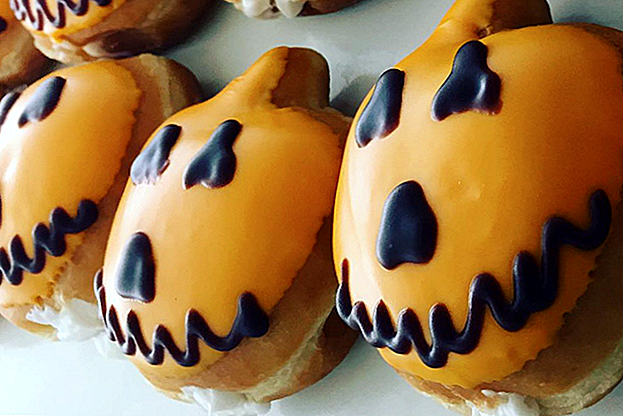 Krispy Kreme giver væk gratis donuts på Halloween. Vil du have en?