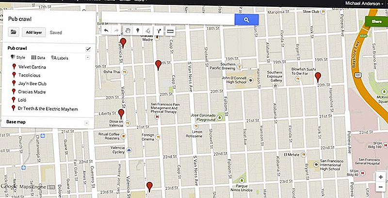 Hvordan Yelp og Google Maps kan spare deg penger på Neste Bar Crawl